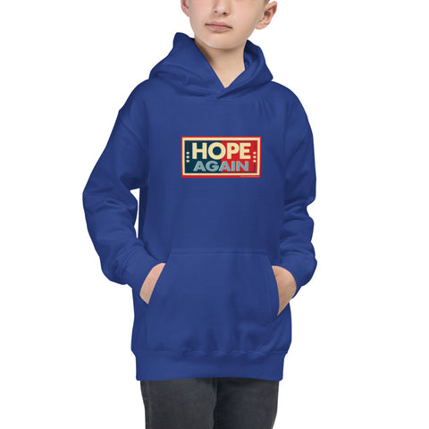 Hope Again - Kids Hoodie - Unminced Words