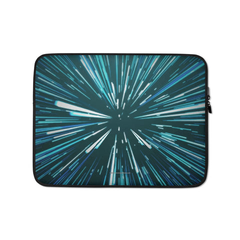 Hyperspace Deluxe - Blue Laptop Sleeve