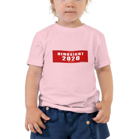 Hindsight Red - Toddler Short Sleeve Tee - Unminced Words