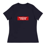 Hindsight Red - Women's Relaxed T-Shirt - Unminced Words