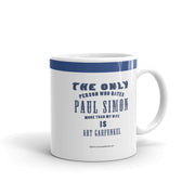 The Only Person Who Hates Paul Simon - Mug - Unminced Words