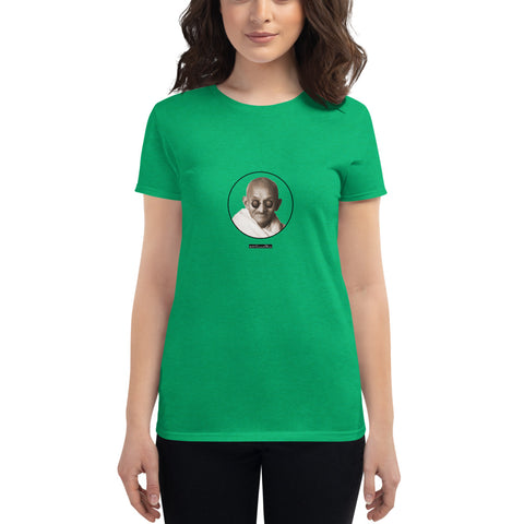 Gandhi - Women's short sleeve t-shirt - Unminced Words