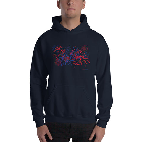 Fireworks - Hooded Sweatshirt - Unminced Words