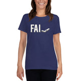 Fail - Ladies Cotton Short Sleeve T-Shirt - Unminced Words