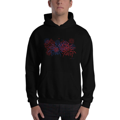 Fireworks - Hooded Sweatshirt - Unminced Words