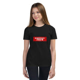 Hindsight Red - Youth Short Sleeve T-Shirt - Unminced Words