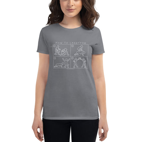 How To Leapfrog - Women's short sleeve t-shirt - Unminced Words