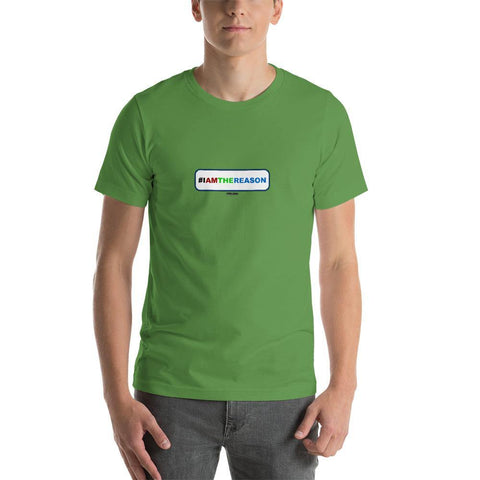 #IAMTHEREASON - Short-Sleeve Men's T-Shirt - Unminced Words