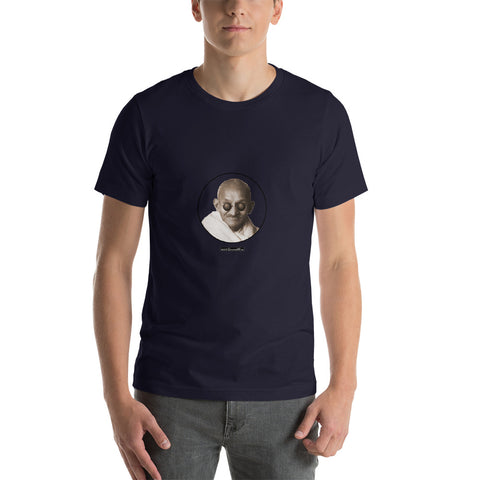 Gandhi - Short-Sleeve Men's T-Shirt - Unminced Words