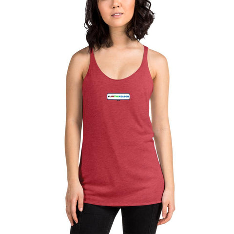 #IAMTHEREASON - Women's Racerback Tank - Unminced Words