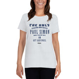 The Only Person Who Hates Paul Simon - Women's short sleeve t-shirt - Unminced Words