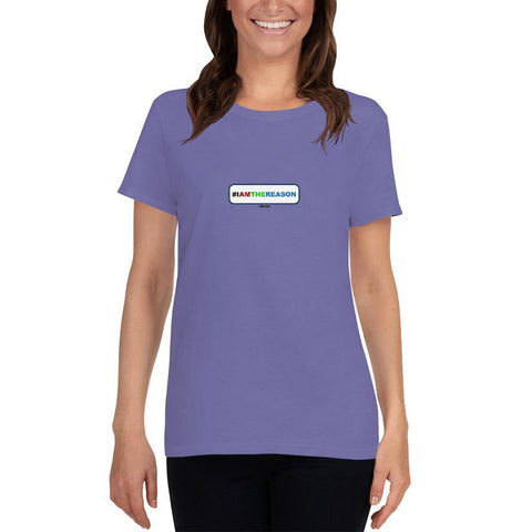 #IAMTHEREASON - Women's short sleeve t-shirt - Unminced Words