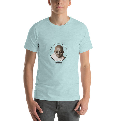 Gandhi - Short-Sleeve Men's T-Shirt - Unminced Words