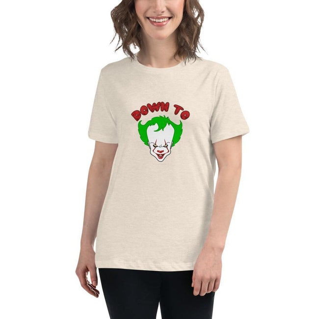 Down To Clown - Women's Relaxed T-Shirt - Unminced Words