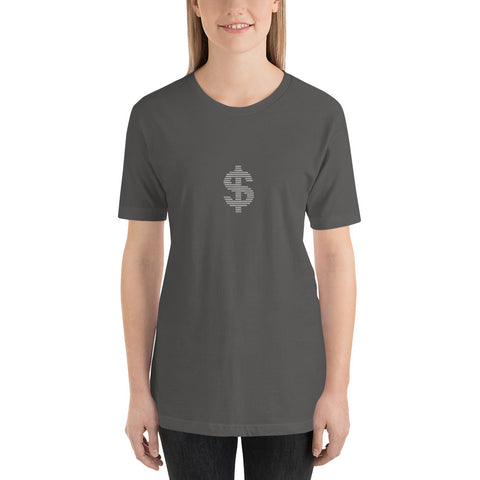 Dollar - Short-Sleeve Ladies' T-Shirt - Unminced Words