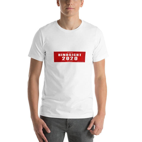 Hindsight Red - Short-Sleeve T-Shirt - Unminced Words