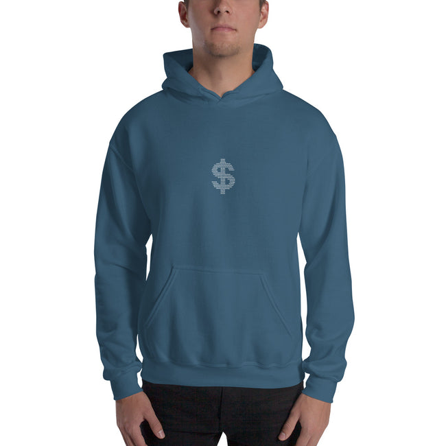 Dollar - Men's Hooded Sweatshirt - Unminced Words