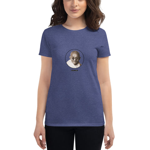 Gandhi - Women's short sleeve t-shirt - Unminced Words