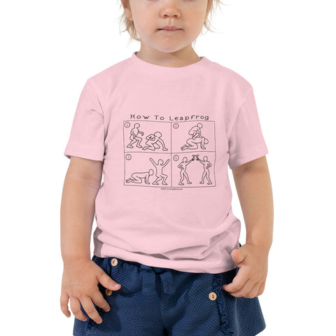 How To Leapfrog - Toddler Short Sleeve Tee - Unminced Words