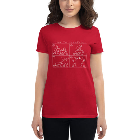 How To Leapfrog - Women's short sleeve t-shirt - Unminced Words