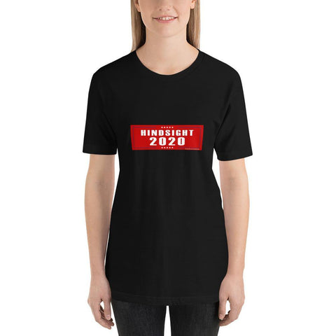 Hindsight Red - Short-Sleeve T-Shirt - Unminced Words