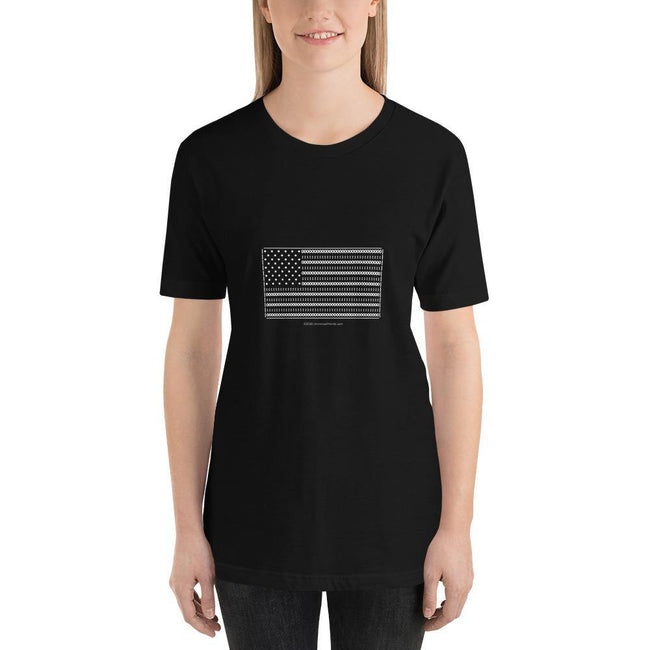 The American Flag - Short-Sleeve T-Shirt - Unminced Words