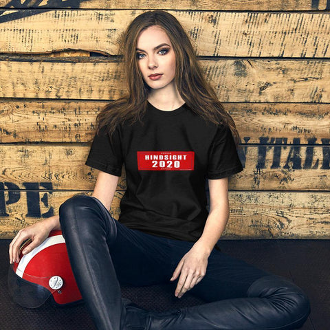 Hindsight Red - Short-Sleeve T-Shirt - Unminced Words