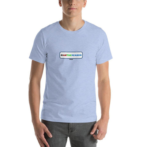 #IAMTHEREASON - Short-Sleeve Men's T-Shirt - Unminced Words