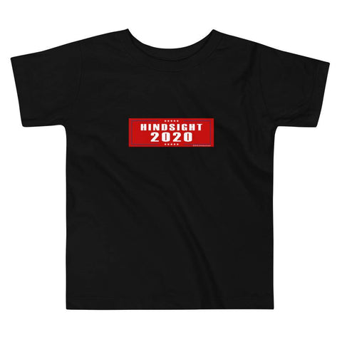 Hindsight Red - Toddler Short Sleeve Tee - Unminced Words