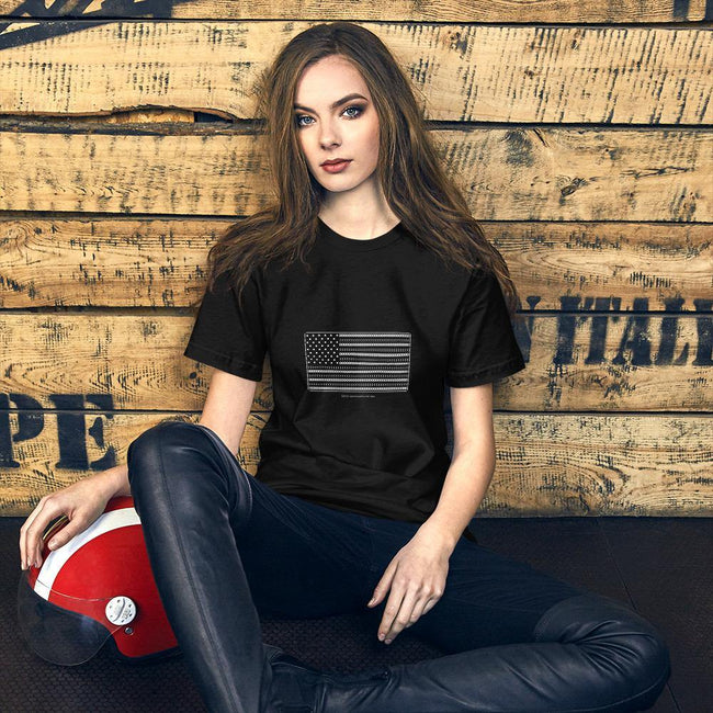 The American Flag - Short-Sleeve T-Shirt - Unminced Words