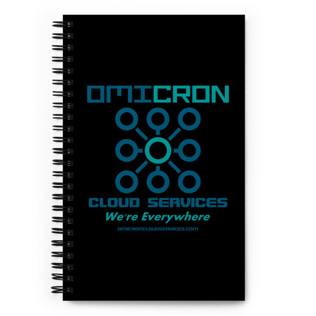 Omicron - Spiral notebook