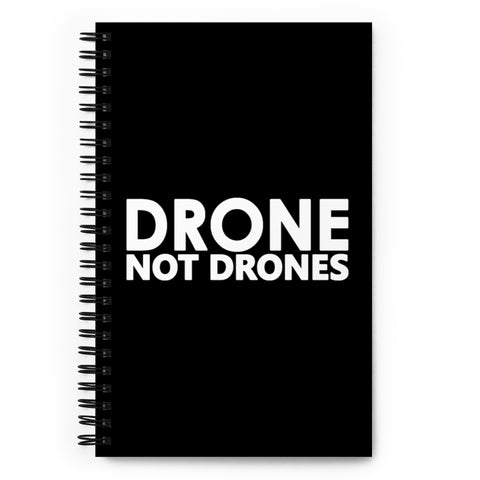 DRONE - Spiral notebook