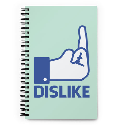 Dislike - Spiral notebook