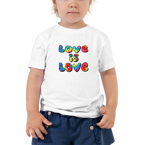 Love is Love - Toddler Short Sleeve Tee