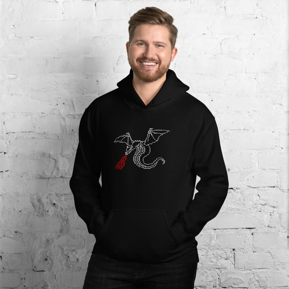 DRAGON - Hooded Sweatshirt - Unminced Words