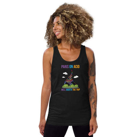 Paris On Acid - Unisex Tank Top