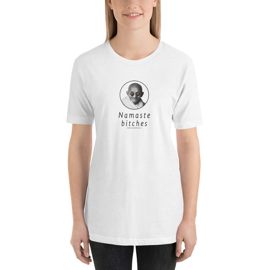 Namaste Gandhi - Unisex t-shirt - Unminced Words