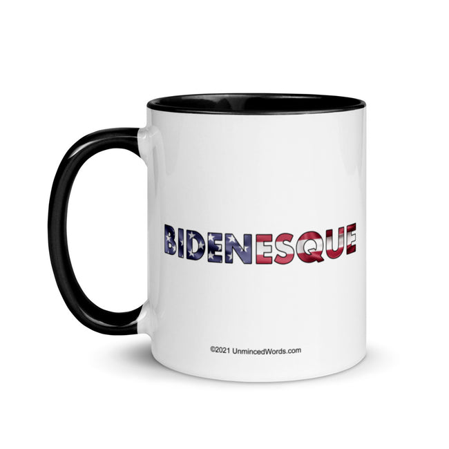 Bidenesque - Mug - Unminced Words