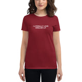 I Literally Love English Lit - Women's short sleeve t-shirt